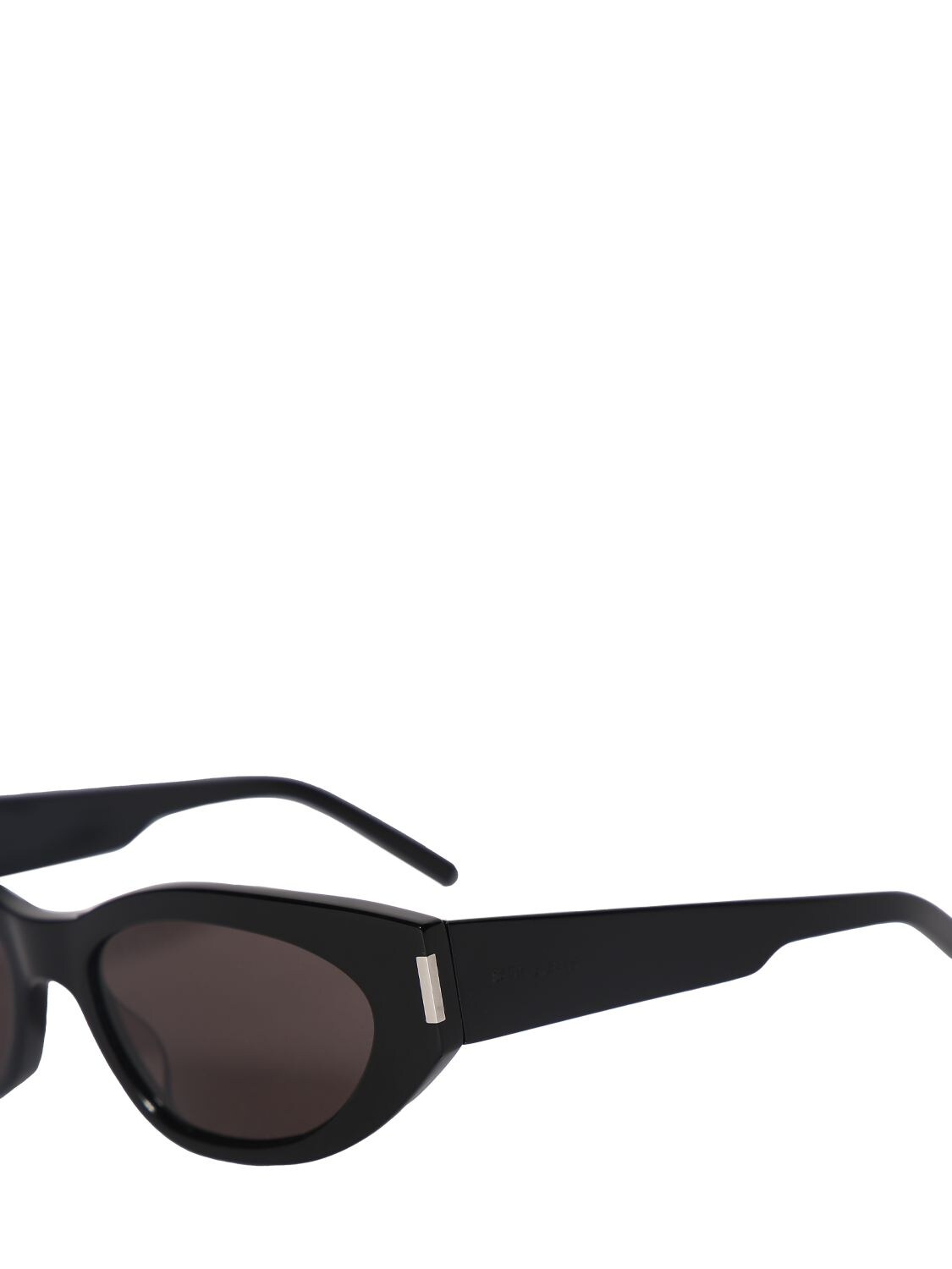 Shop Saint Laurent Sl 634 Nova Recycled Acetate Sunglasses In Black