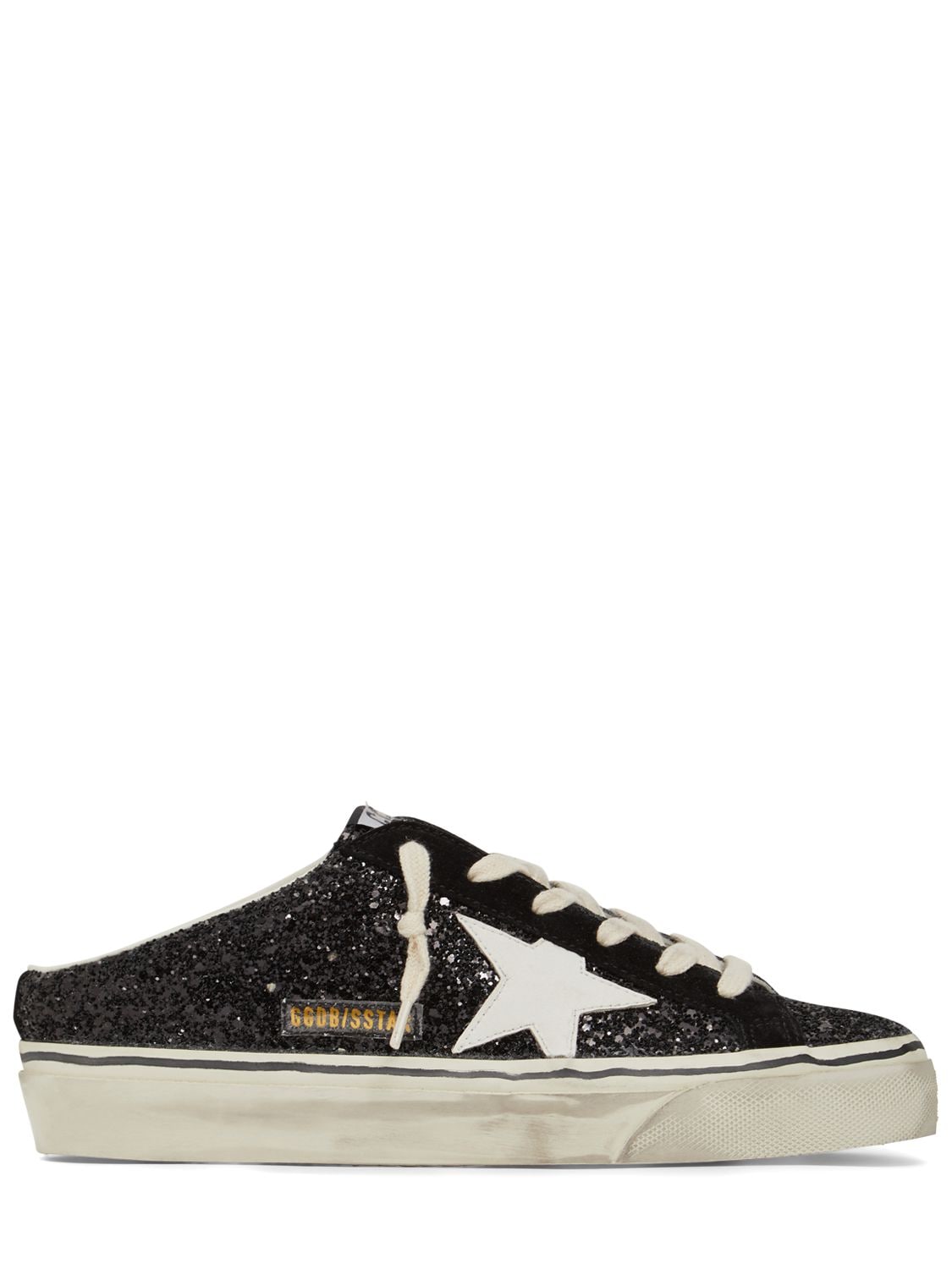 Image of 20mm Super-star Glittered Sabot Sneakers