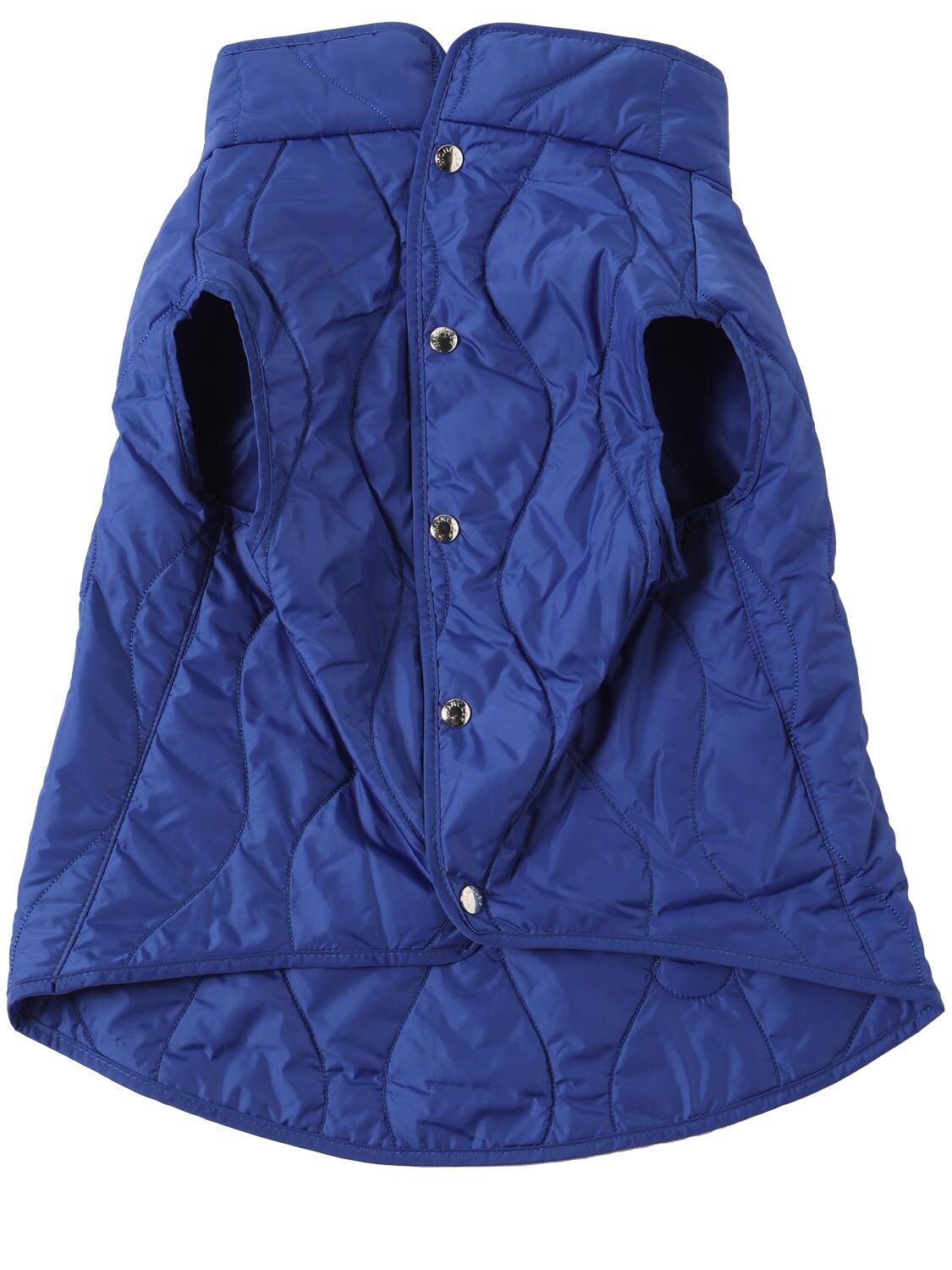 Shop Moncler Genius Moncler X Poldo Water-resistant Dog Vest In Blue