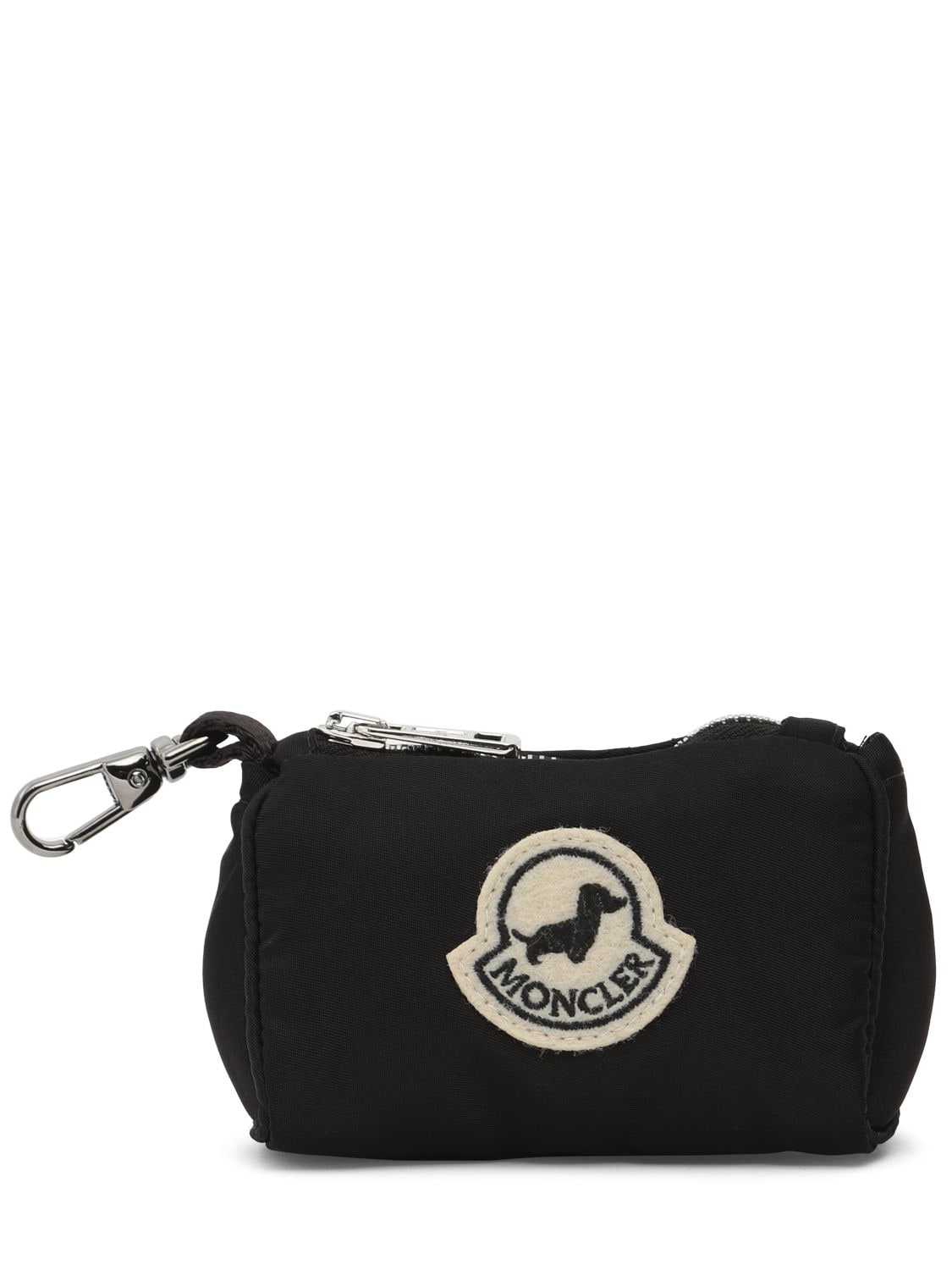 Moncler Genius Moncler X Poldo Satin Dog Bag Holder In Black