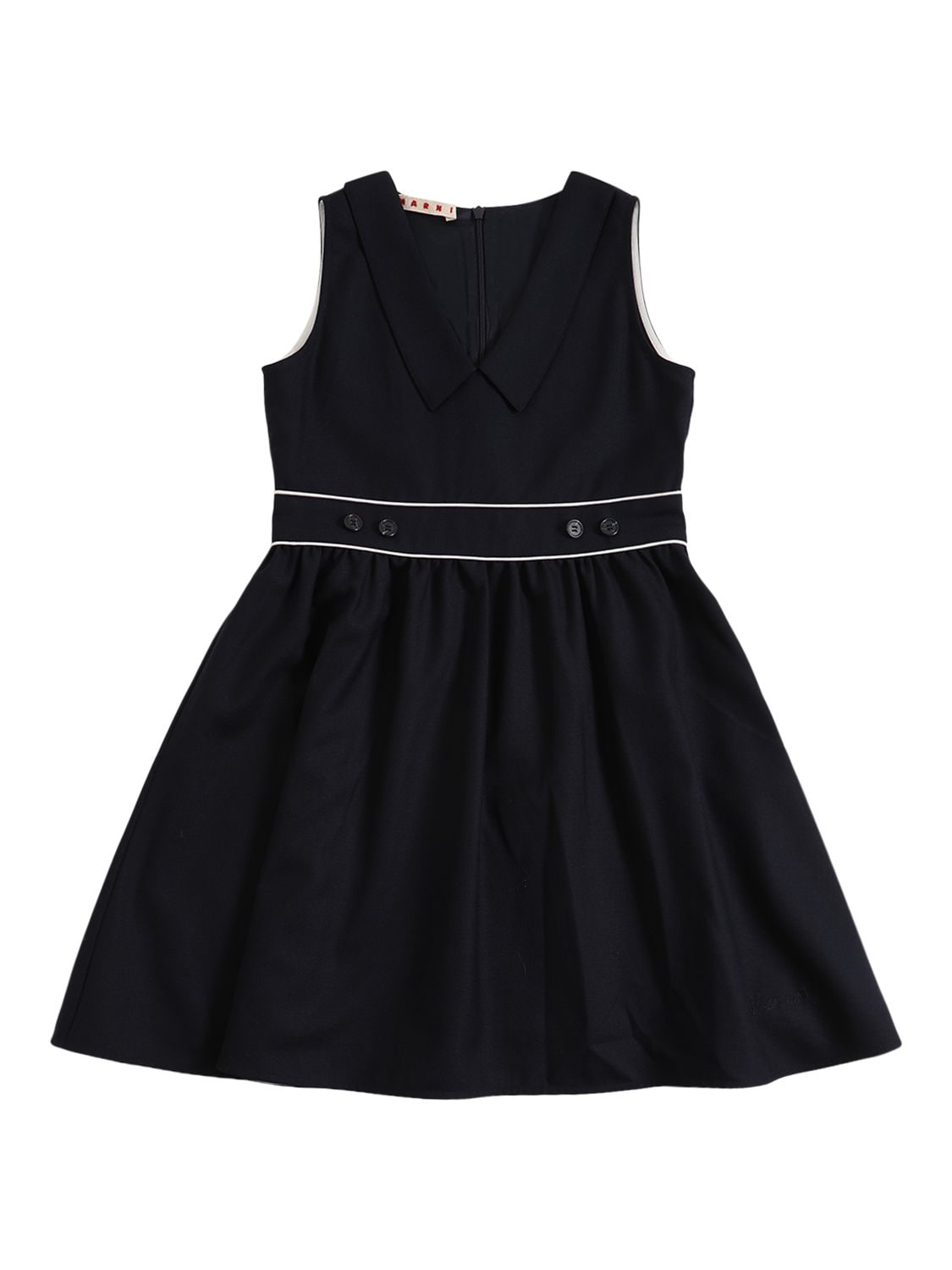 Wool Blend Sleeveless Dress – KIDS-GIRLS > CLOTHING > DRESSES
