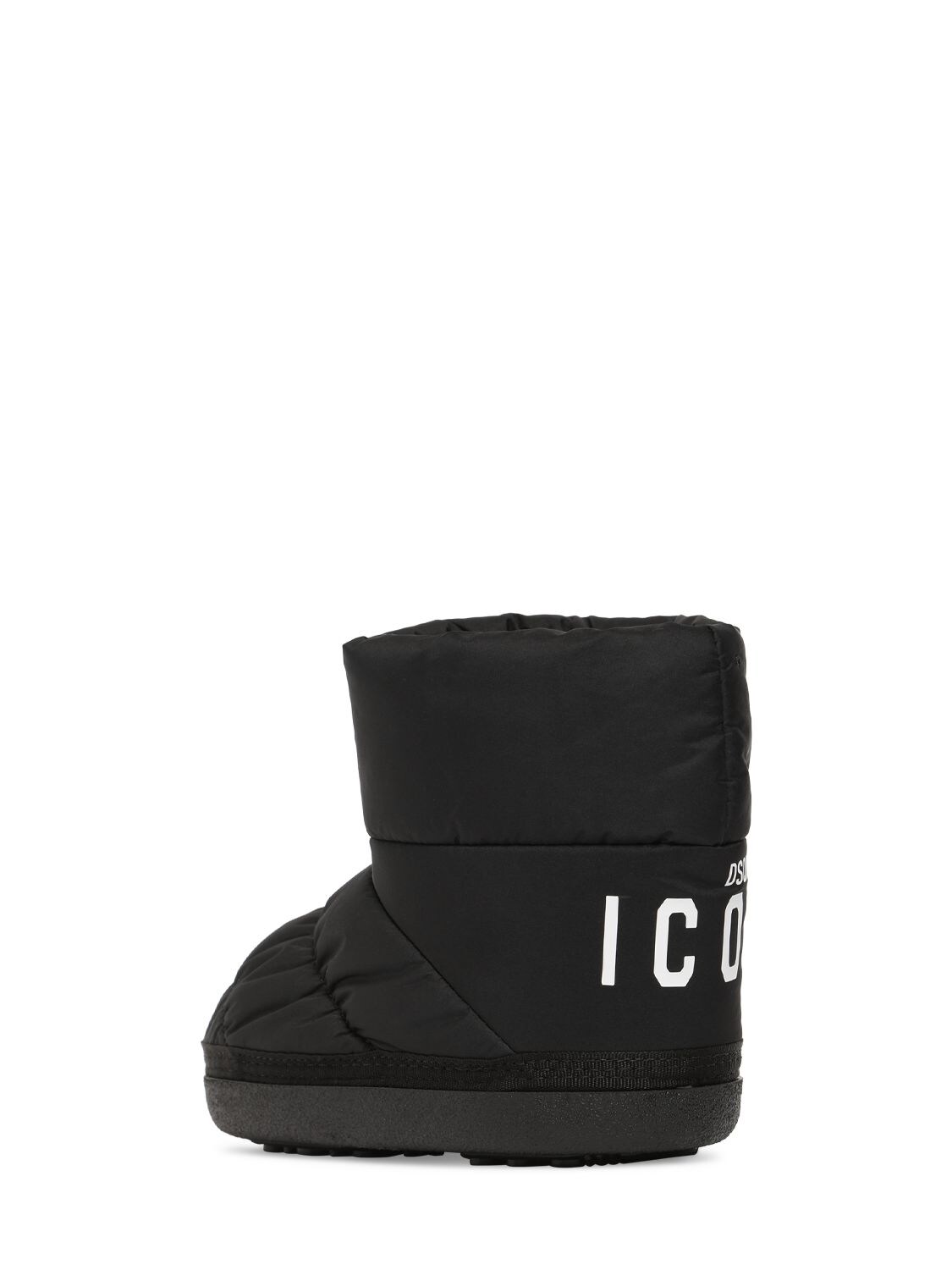 Shop Dsquared2 Nylon Snow Boots In Black