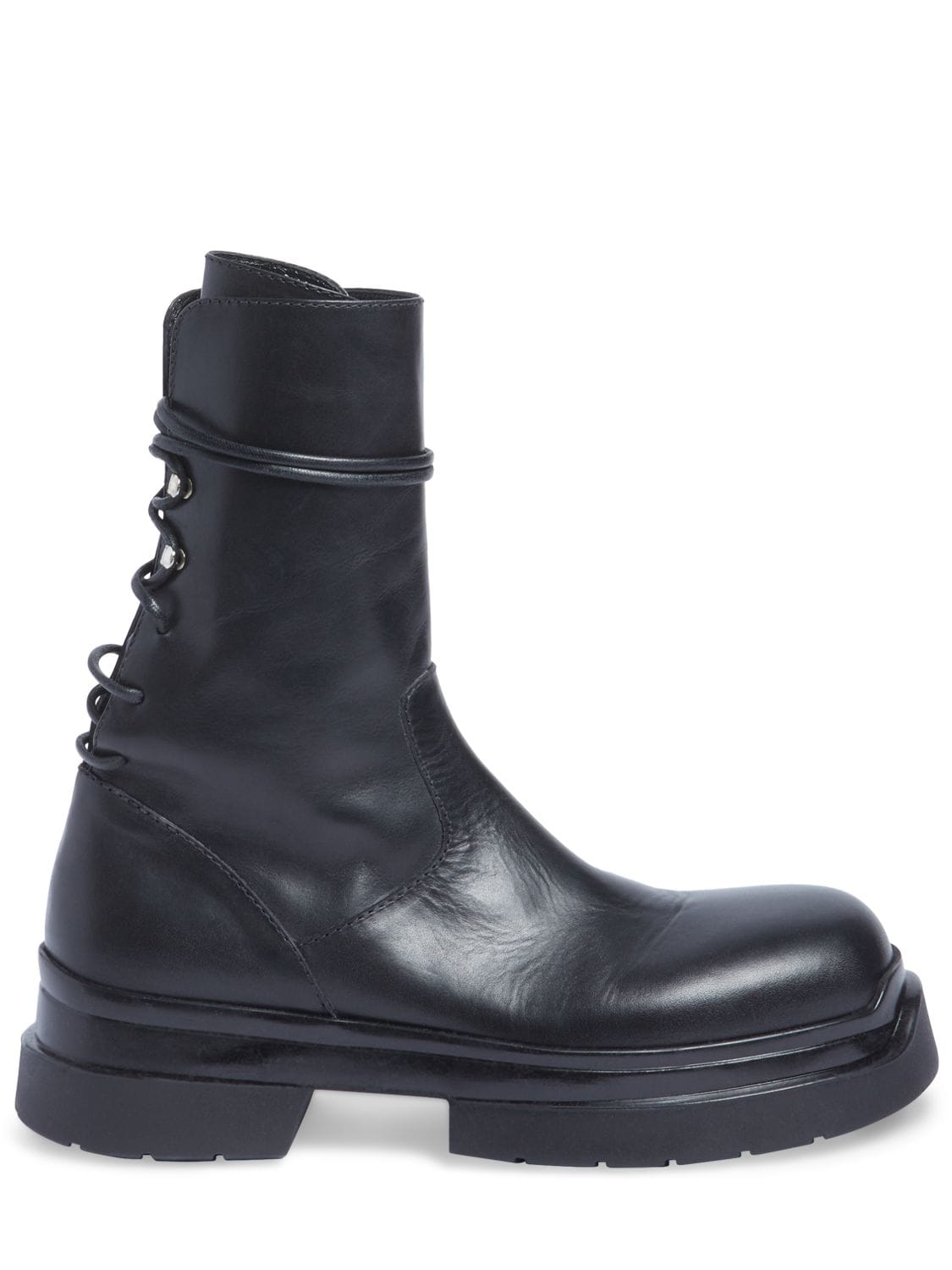 Ann Demeulemeester Kole Back Lace-up Boots In Black | ModeSens