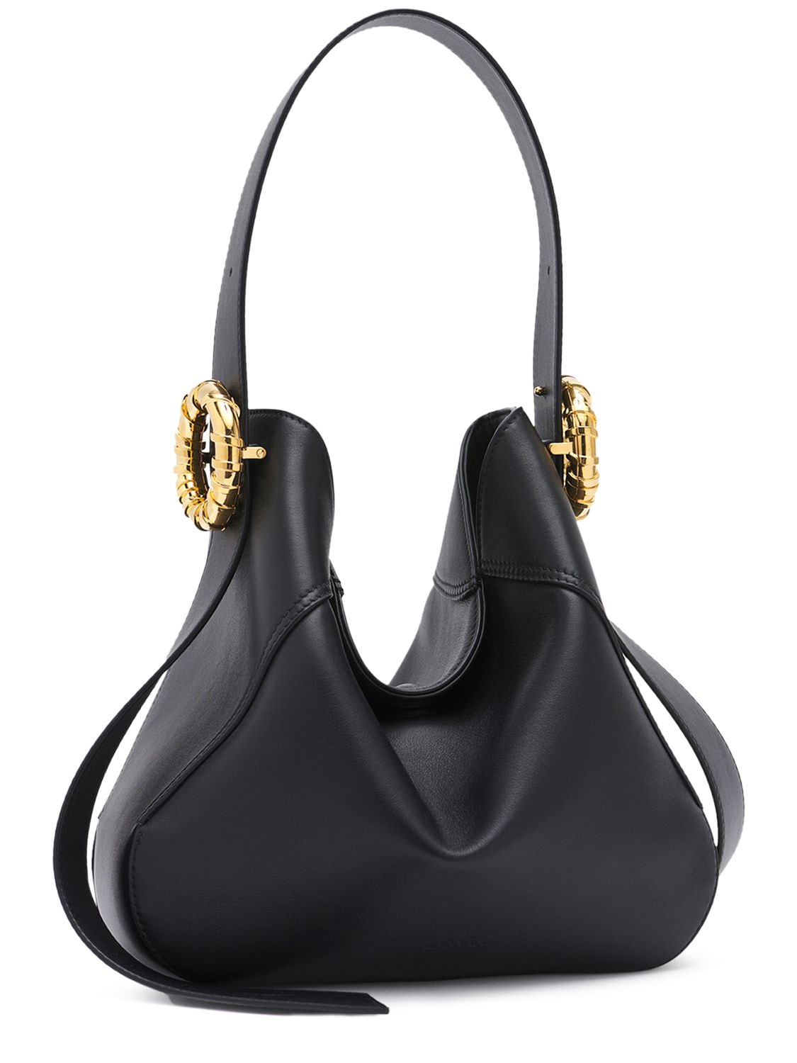 Image of Melodie Leather Hobo Bag