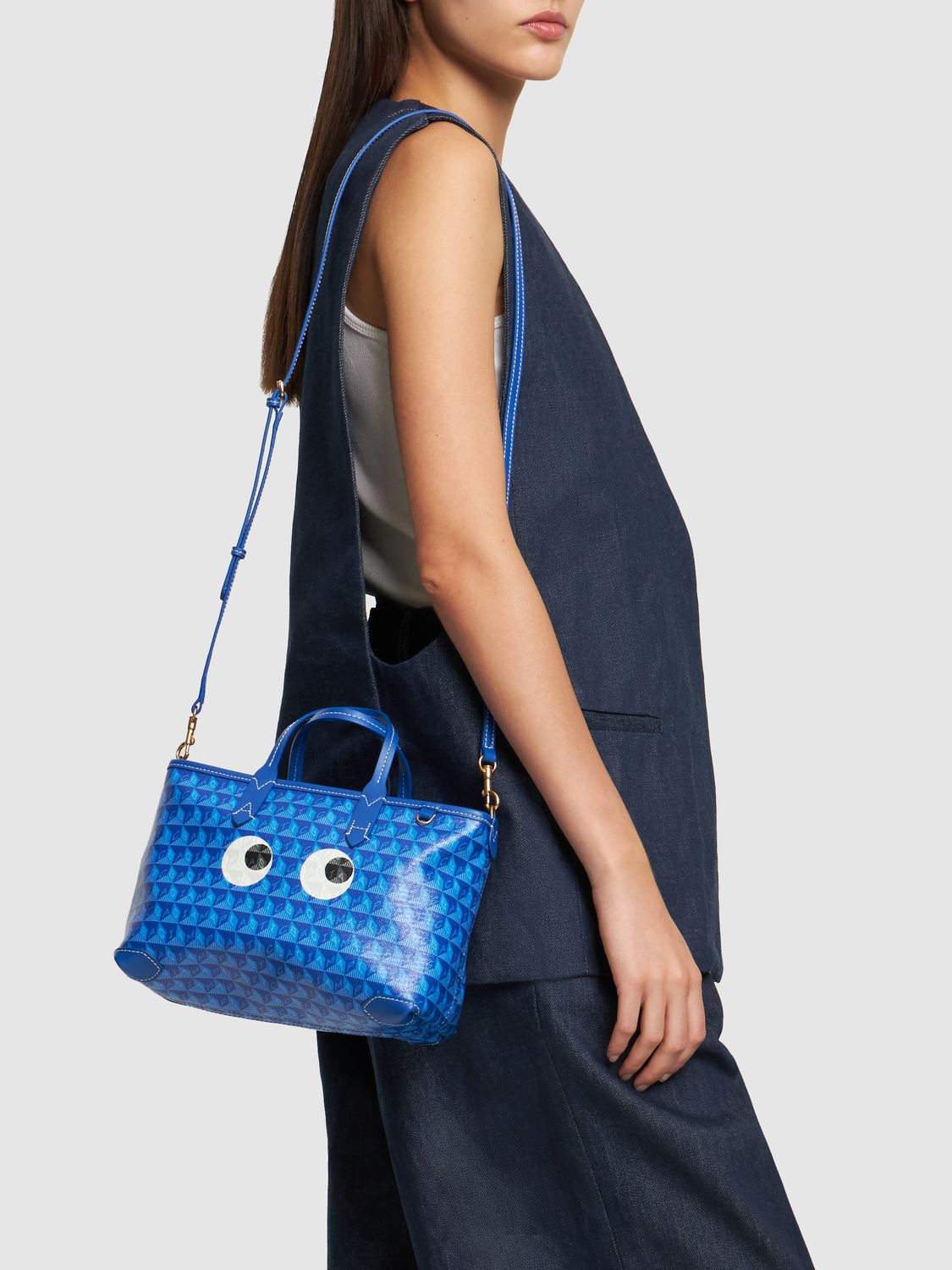 ANYA HINDMARCH Xs I Am A Plastic Bag Eyes Tote Bag | Smart Closet