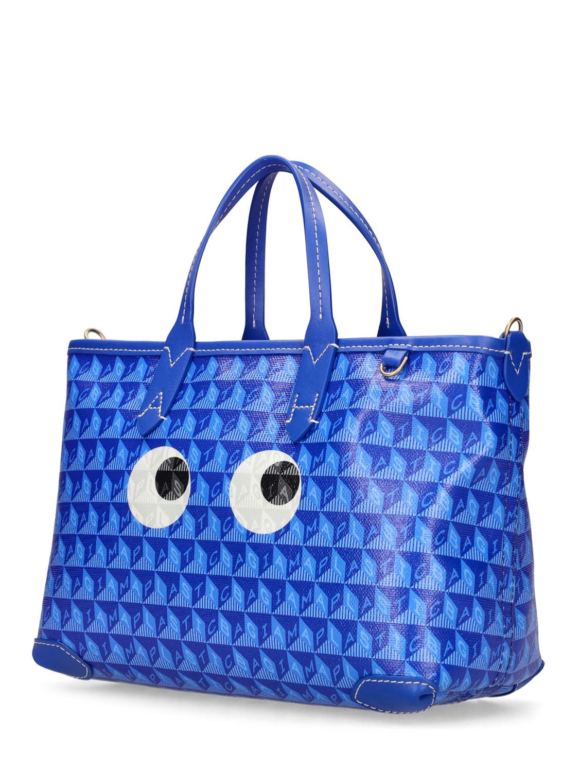 Buy Anya Hindmarch I Am A Motif Rainbow Tote Plastic Bag, White Color  Women