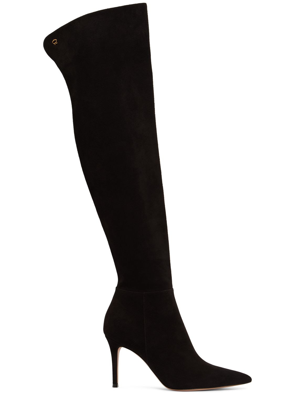 Image of 85mm Jules Suede Knee-high Boots