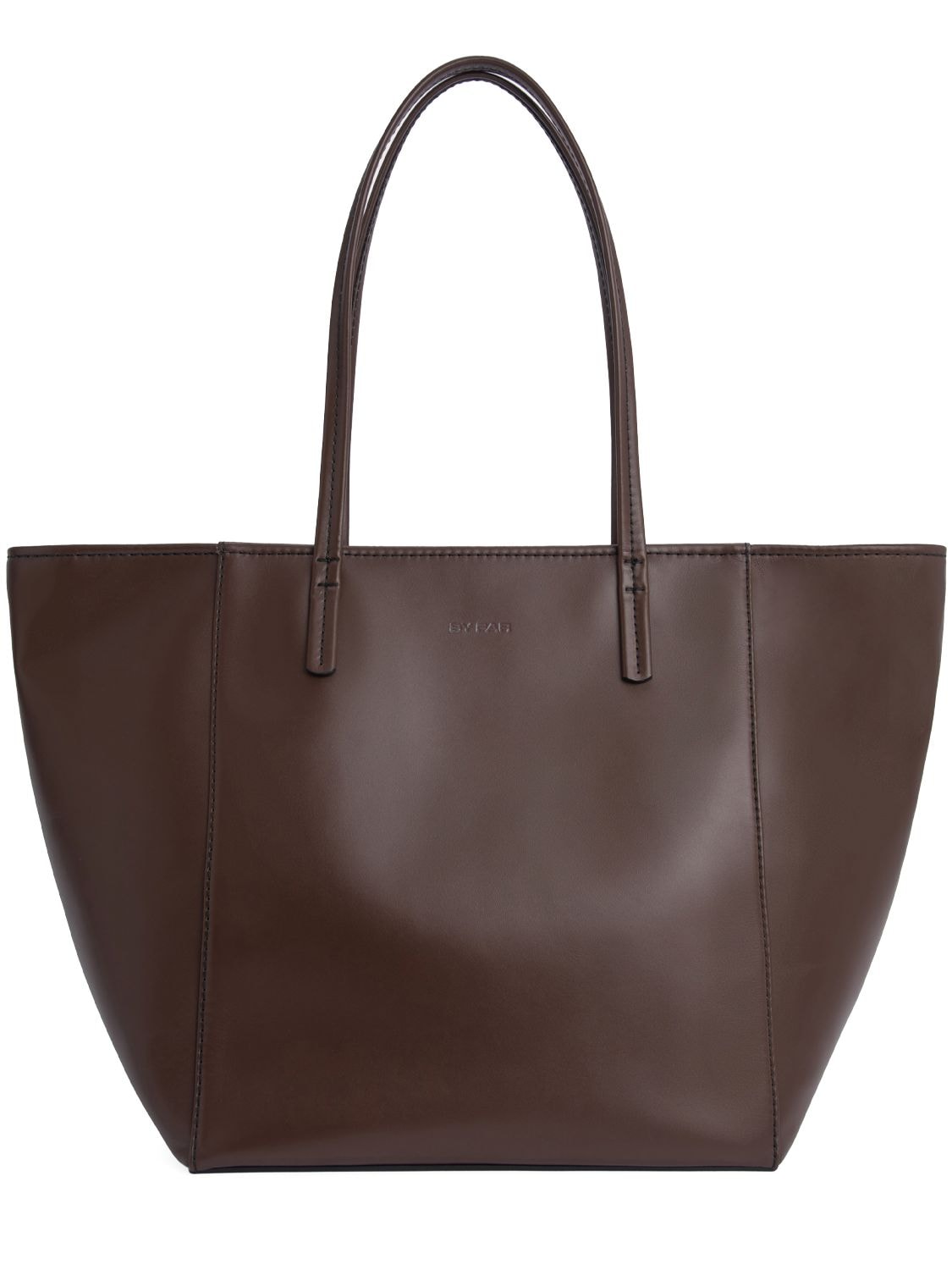 Image of Club Box Leather Tote Bag
