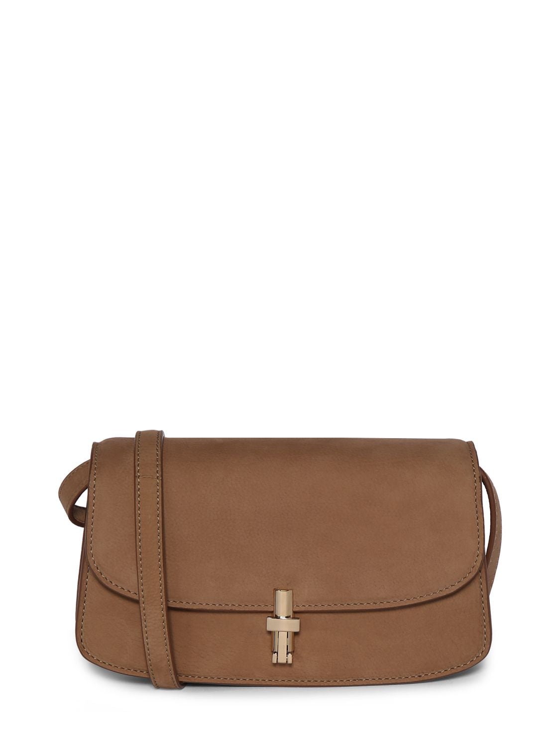 The Row Sofia Suede Shoulder Bag In Tundra Lg
