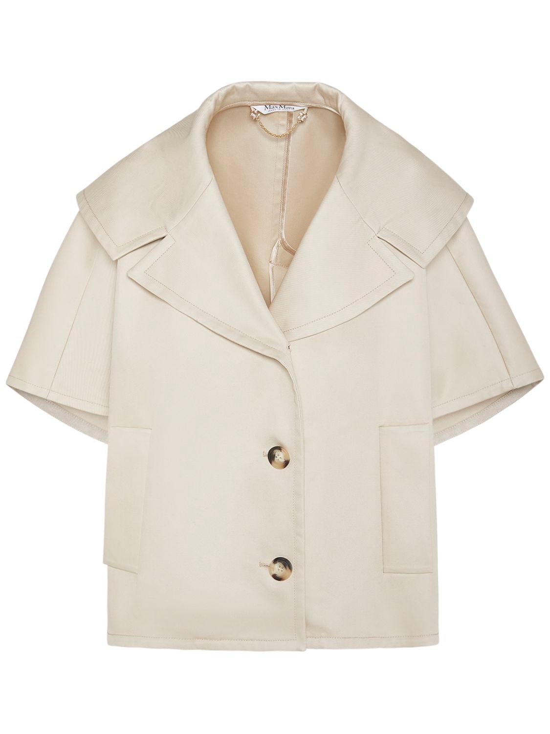 Image of Canossa Cotton Short Sleeved Coat