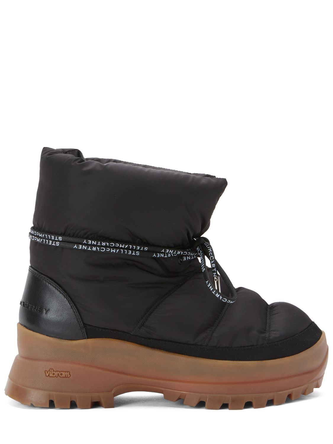 Stella Mccartney 50mm Trace Recycled Polyamide Boots In Black