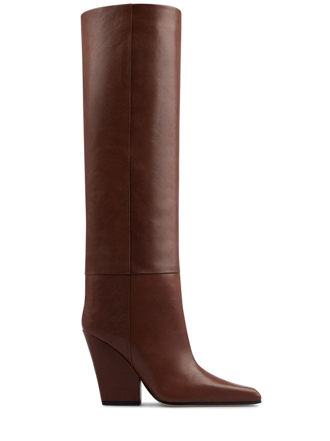 PARIS TEXAS 100MM JANE LEATHER TALL BOOTS