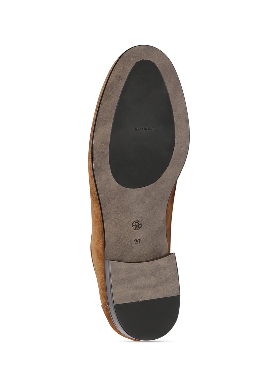 Shop The Row New Soft Suede Loafers In Tan