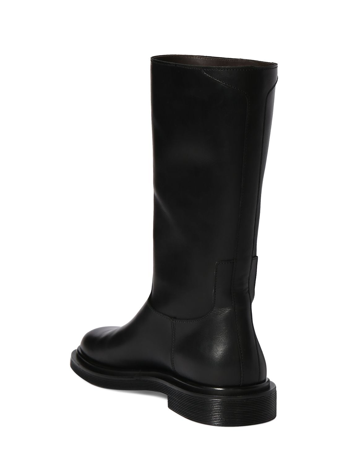 Shop The Row Ranger Tubo Leather Boots In Black