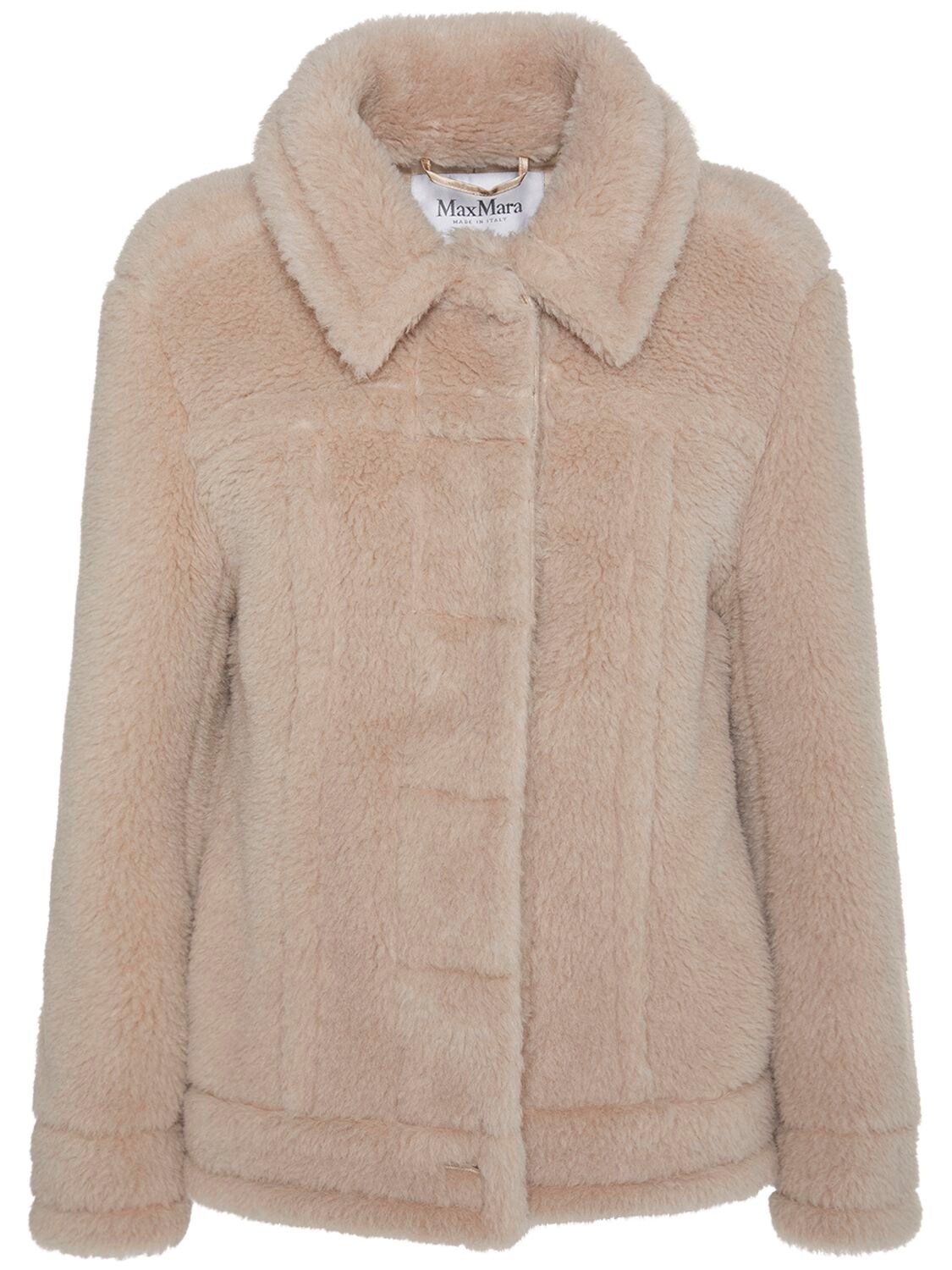 MAX MARA TEDDINO ALPACA BLEND JACKET