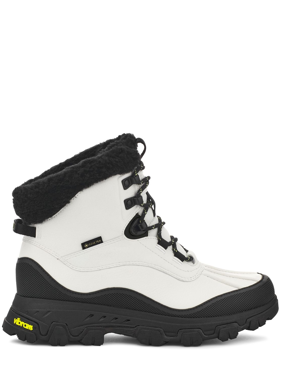 Shop Ugg 25mm Adirondack Meridian Hiker Boots In White