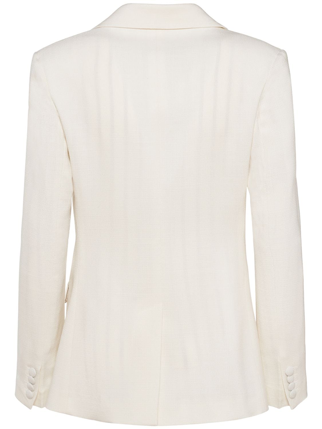Shop Etro Wool & Viscose Twill Blazer In White