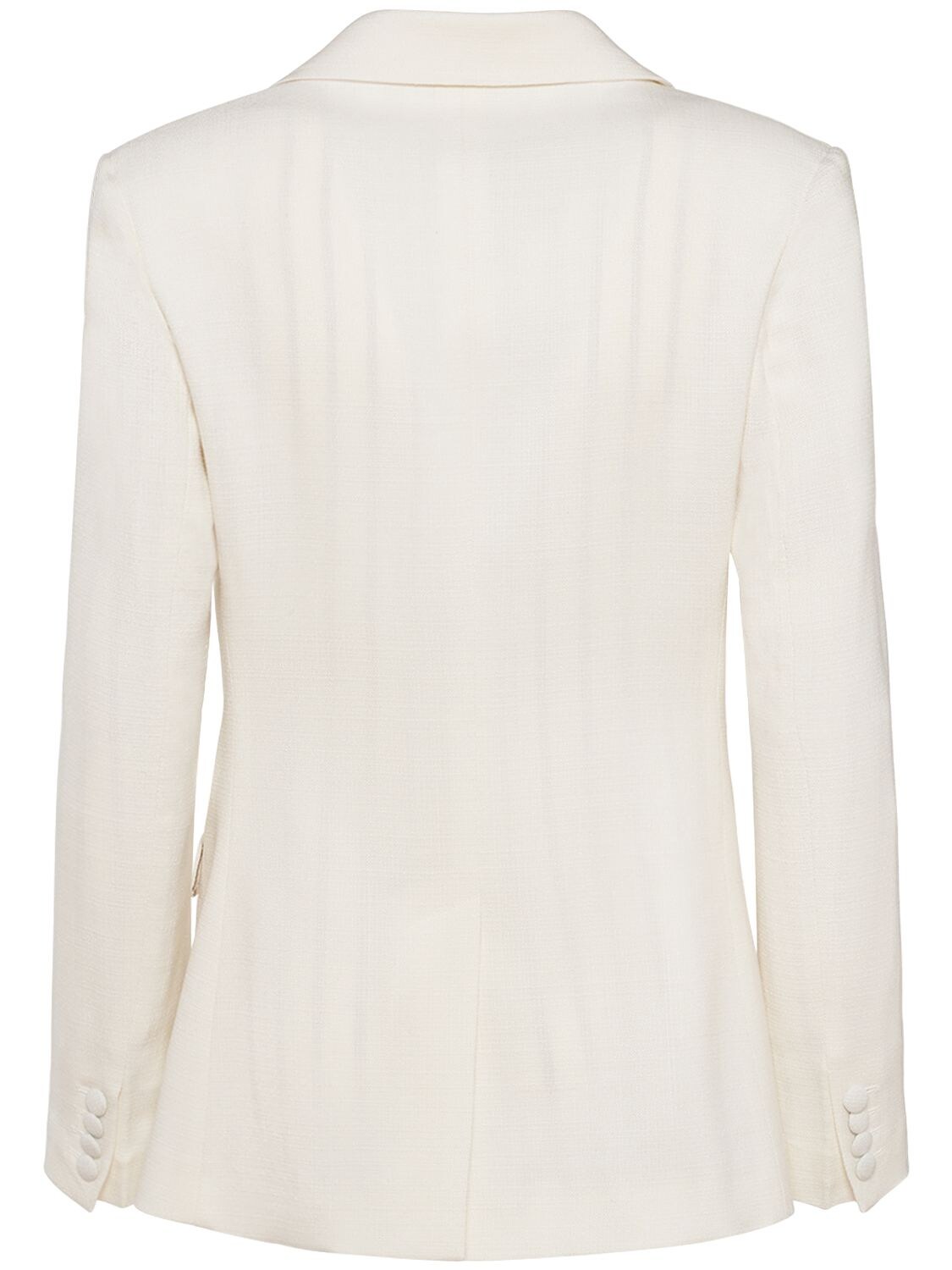 Shop Etro Wool & Viscose Twill Blazer In White