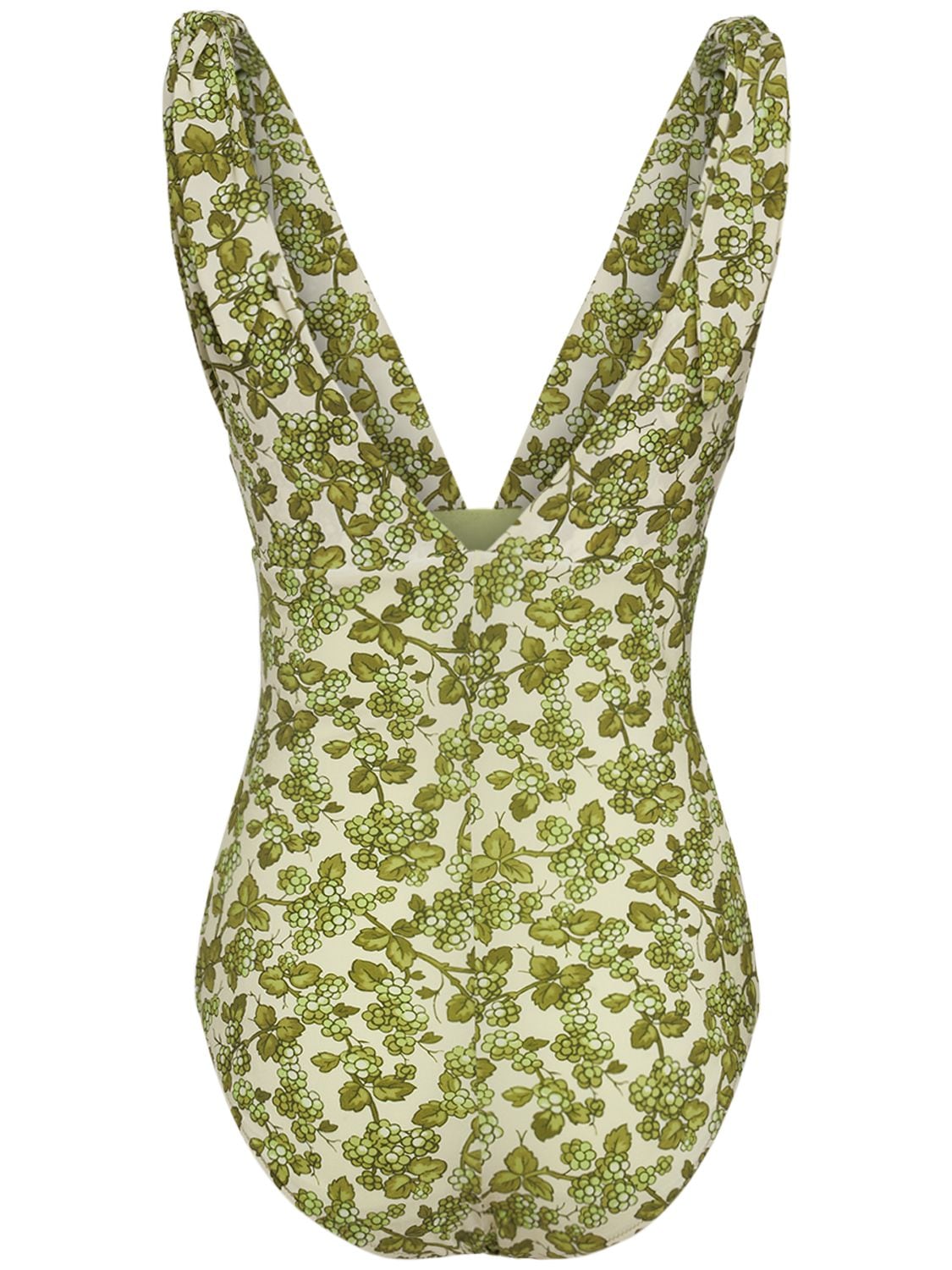 Shop Etro Printed Lycra One Piece Swimsuit In Multi,green