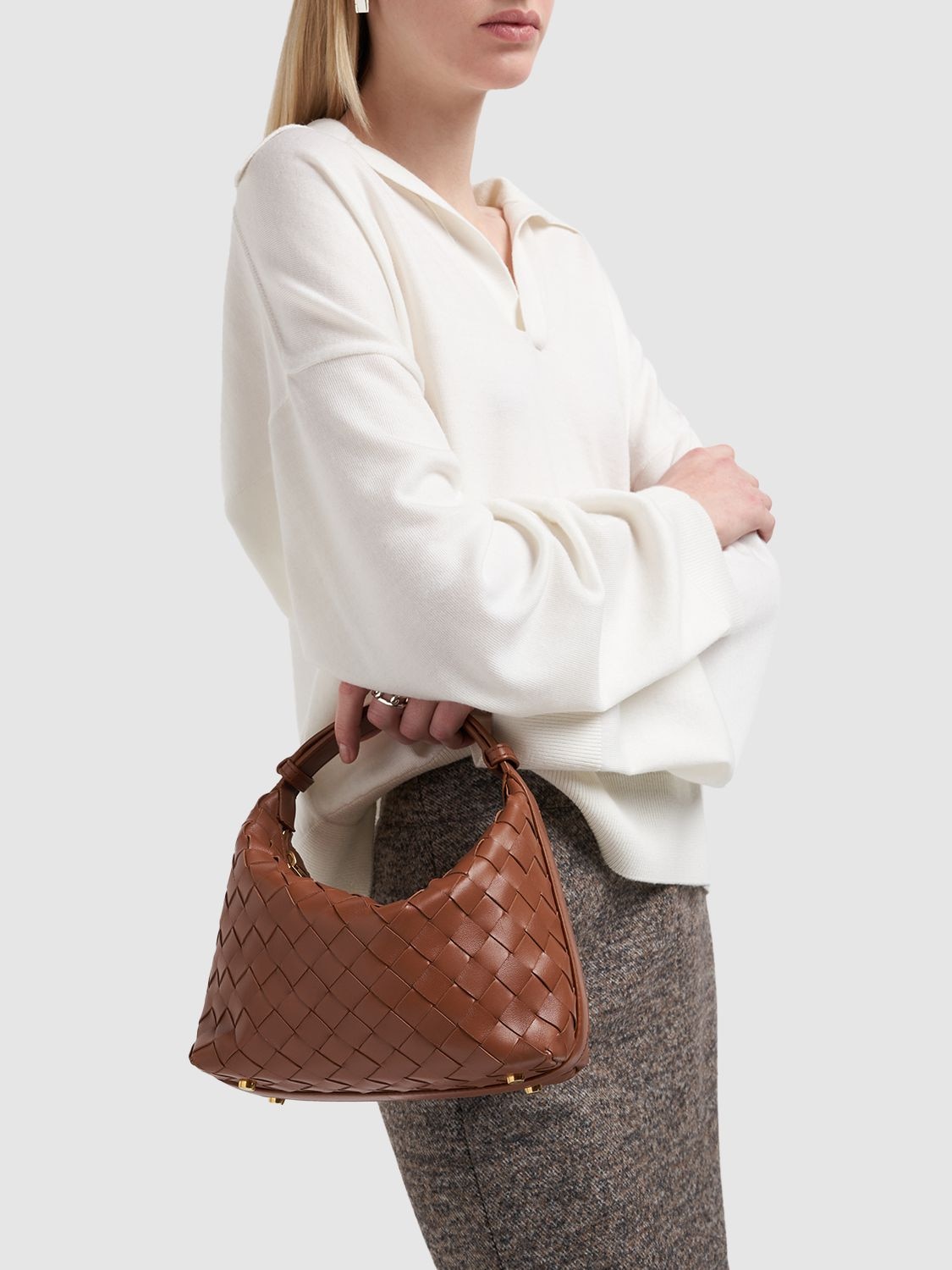 Bottega Veneta Mini Wallace Shoulder Bag - ShopStyle