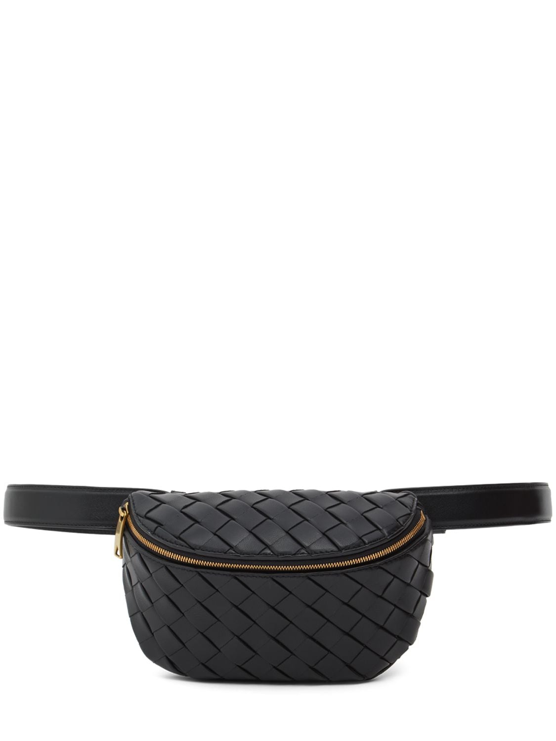 Image of Padded Intrecciato Leather Belt Beg