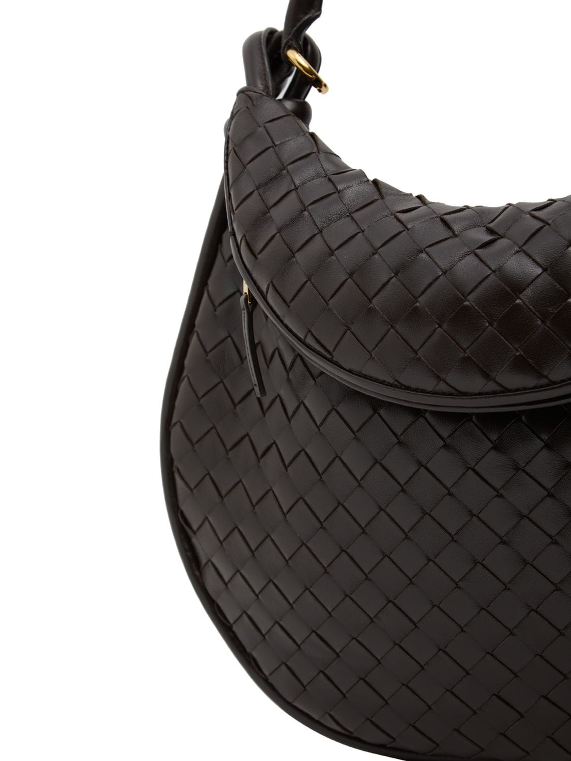 Shop Bottega Veneta Large Gemelli Leather Shoulder Bag In Fondant