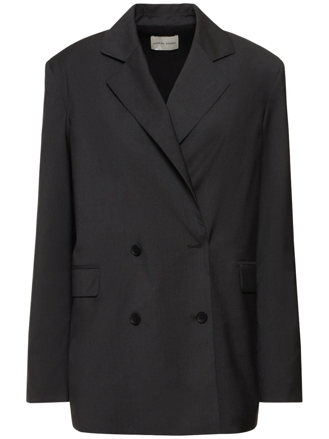 Image of New Donau Double Breasted Wool Blazer