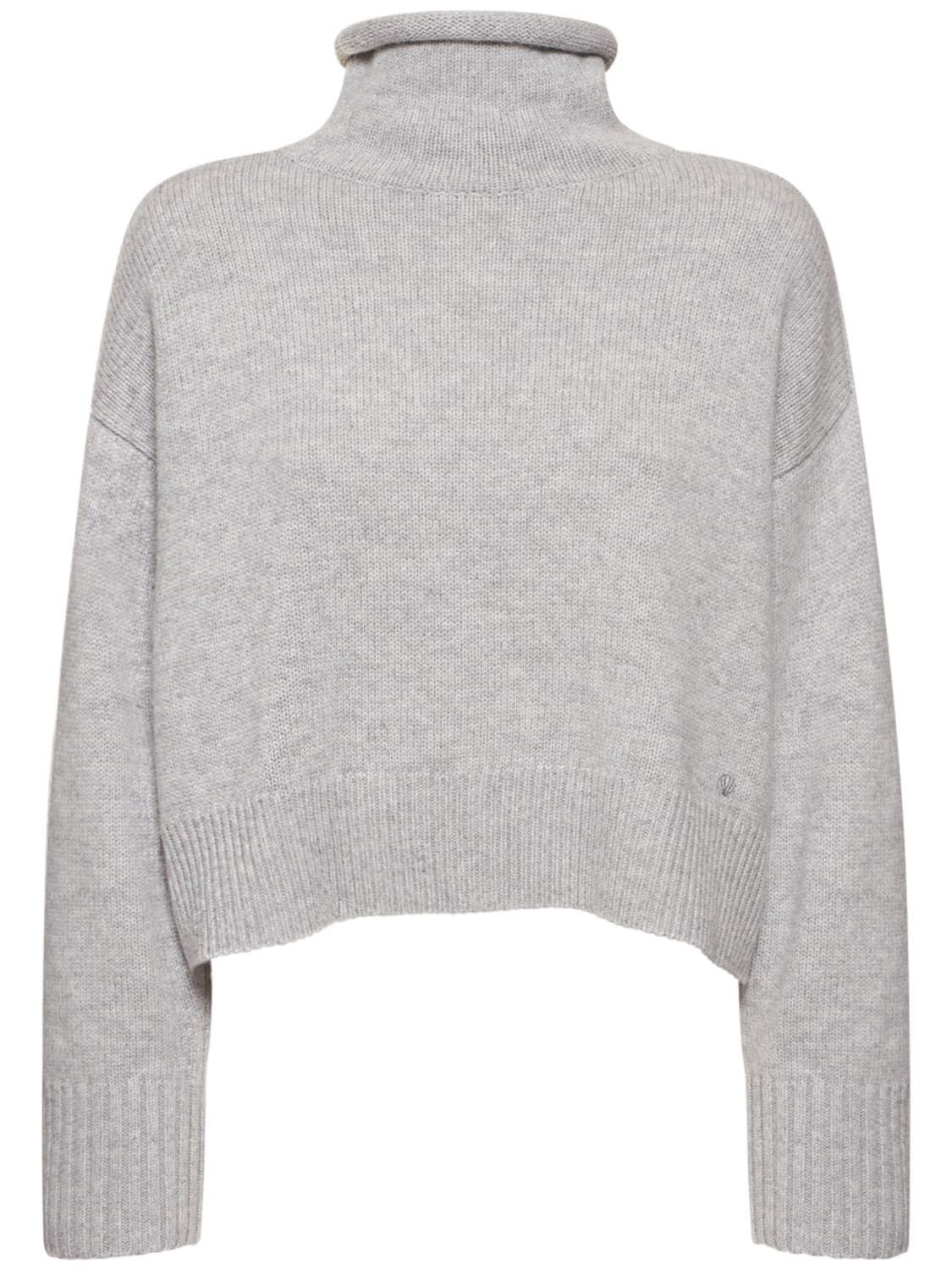 Loulou Studio Stintino Wool & Cashmere Sweater In Heather Grey