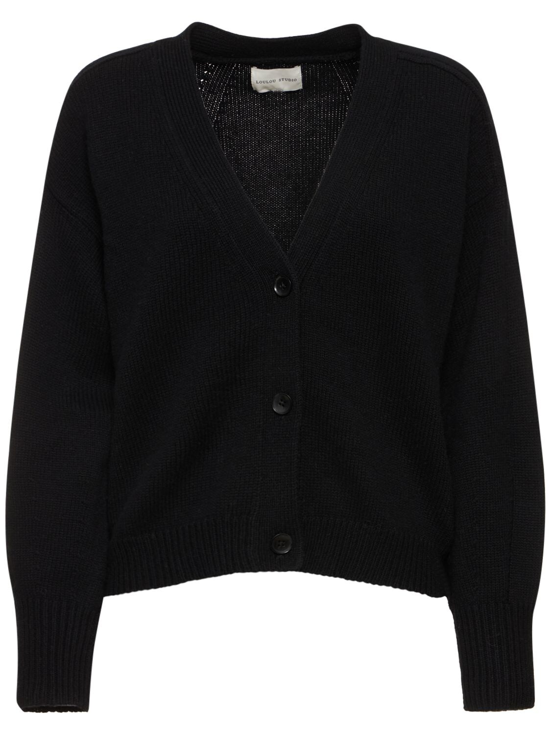 LOULOU STUDIO ZANZIBAR WOOL & CASHMERE CARDIGAN