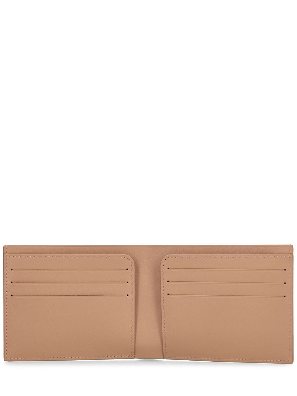Shop Jil Sander Leather Wallet In Clay