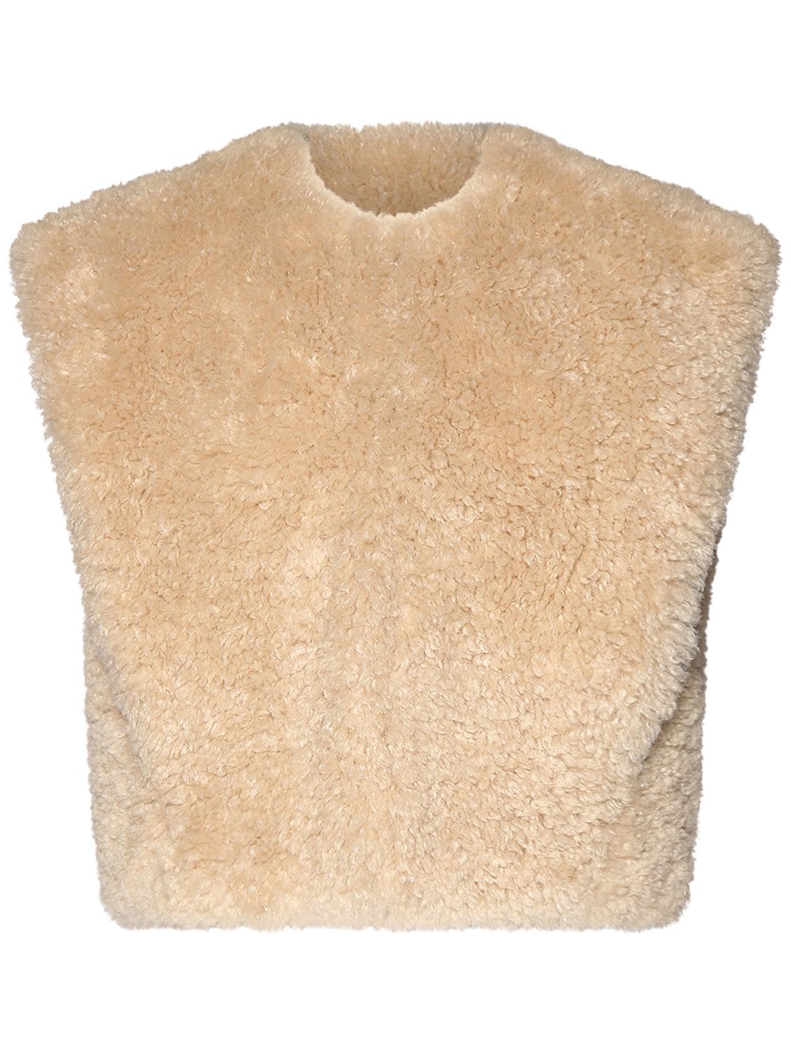 Image of Feliz Faux Shearling Vest