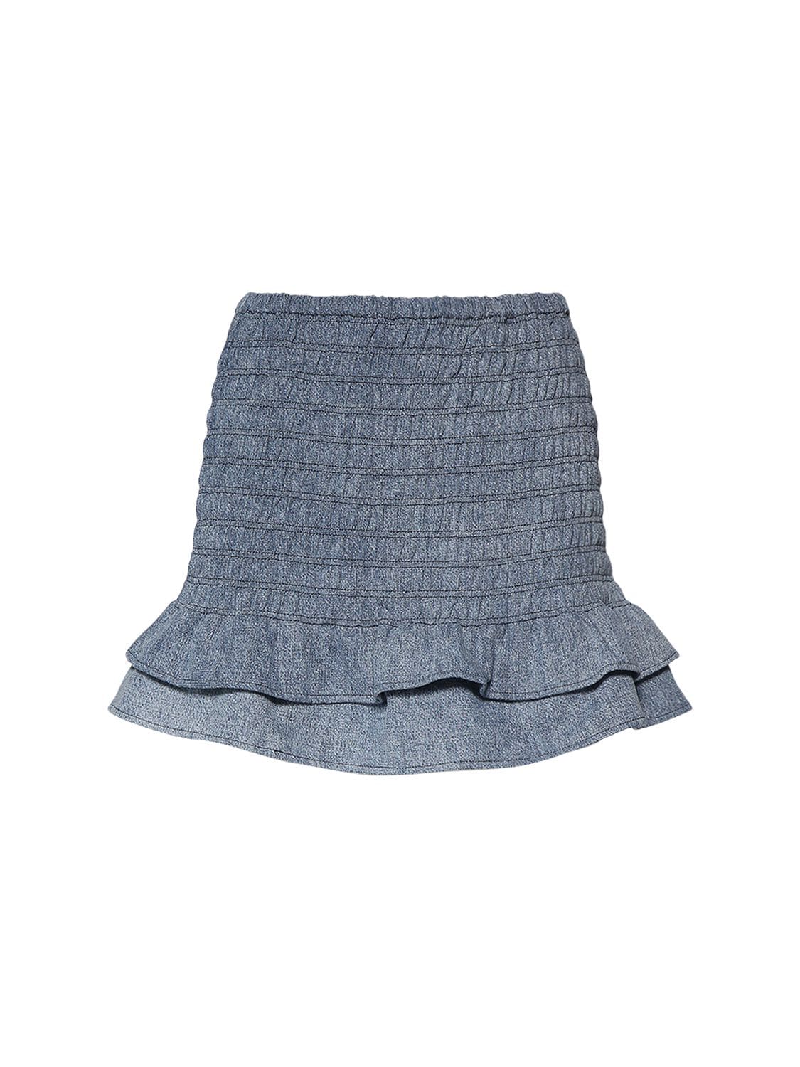 Image of Dorela Cotton Denim Mini Skirt