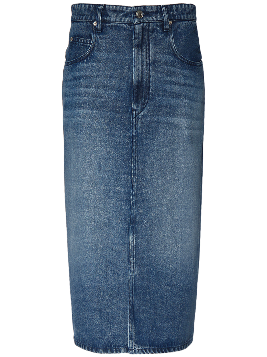 Isabel Marant Étoile Tilauria Lyocell Midi Skirt In Blue