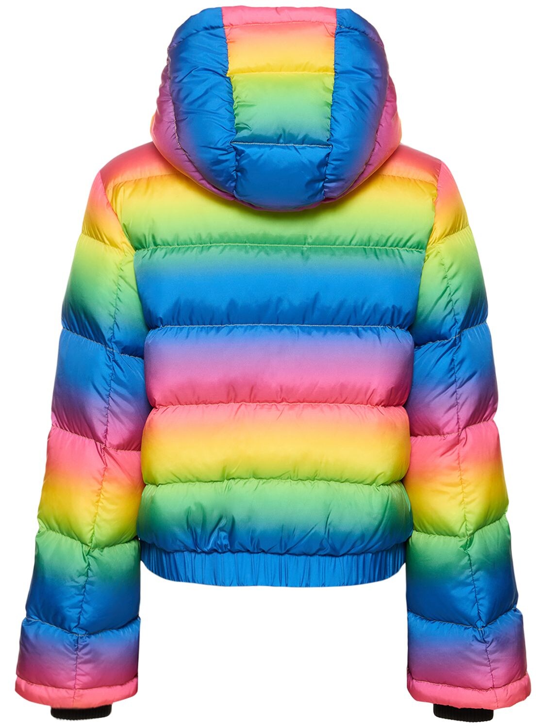 Shop Perfect Moment Polar Flare Ii Down Jacket In Multicolor