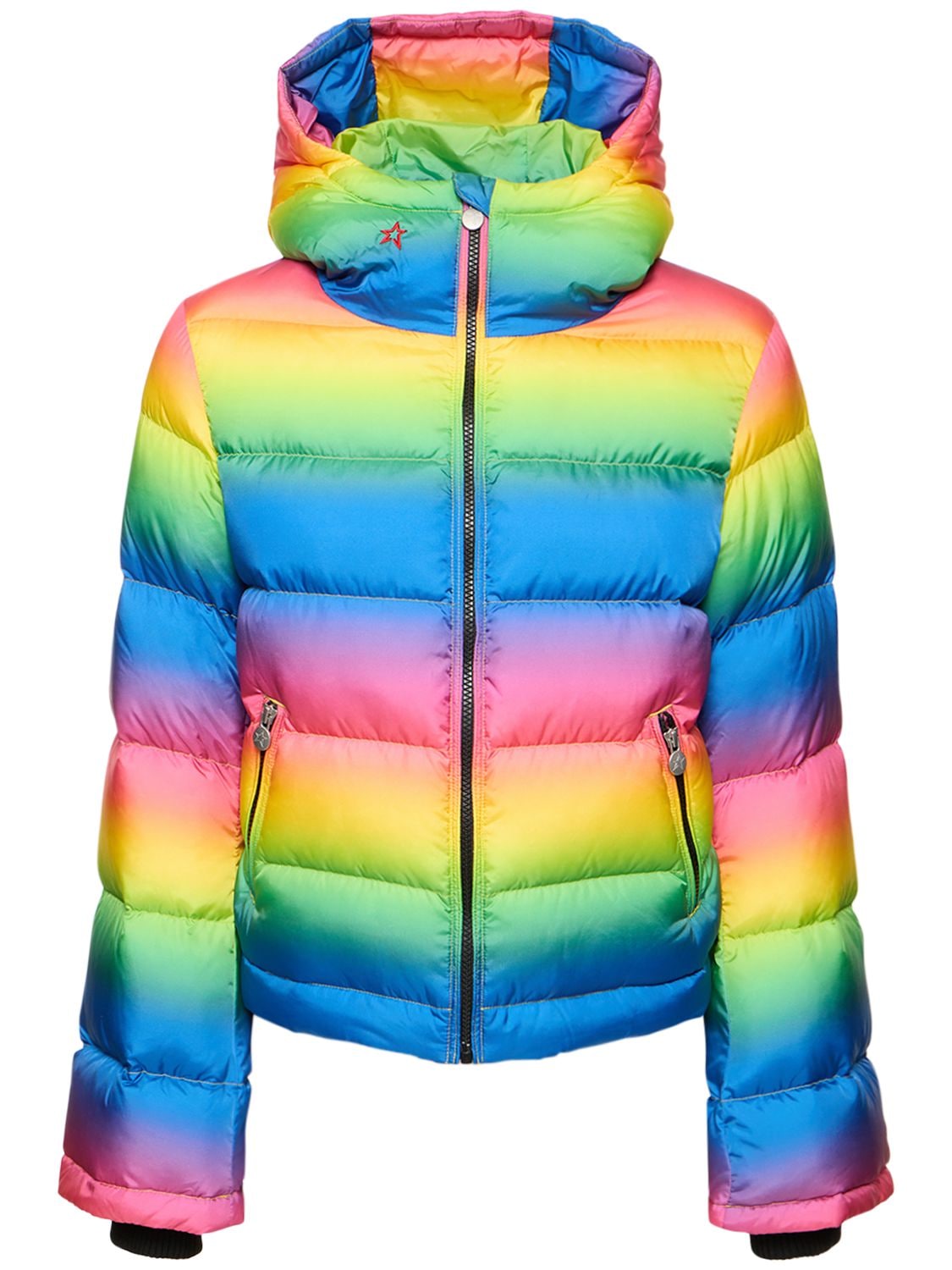 Shop Perfect Moment Polar Flare Ii Down Jacket In Multicolor