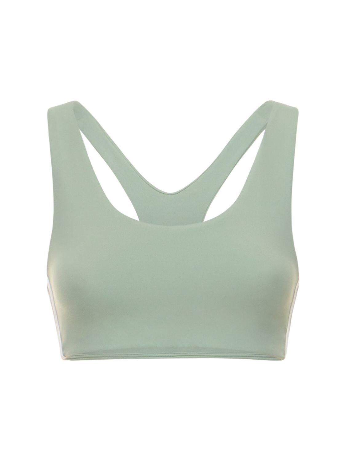 Ella Airweight striped stretch sports bra