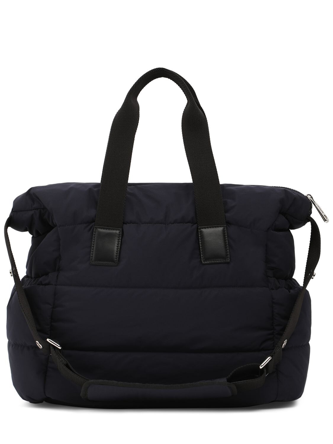 Shop Moncler Mommy Nylon Tote Bag & Changing Mat In Royal Blue
