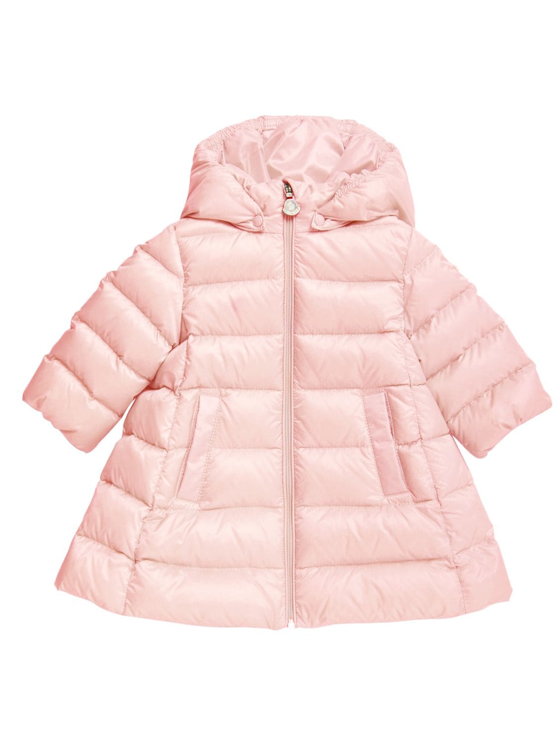 Moncler Kids' Majeure Down Coat In Light Pink