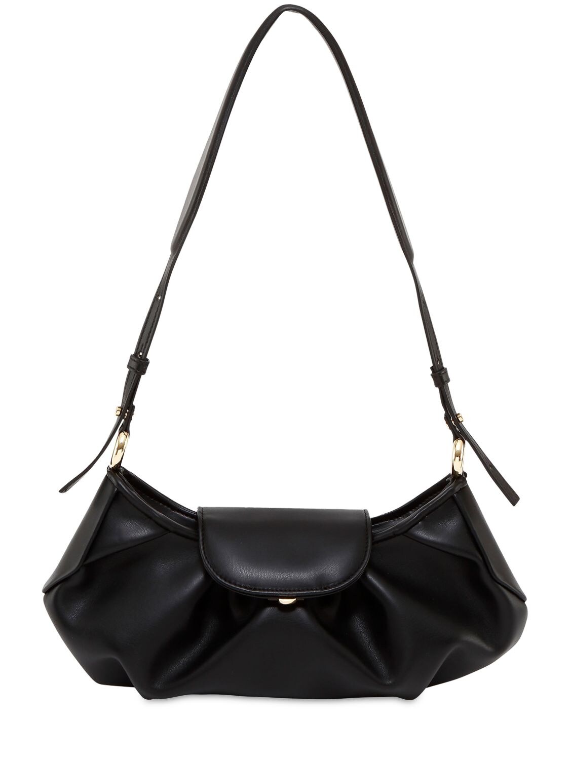 Shop Themoirè Mimesi Basic Shoulder Bag In Black