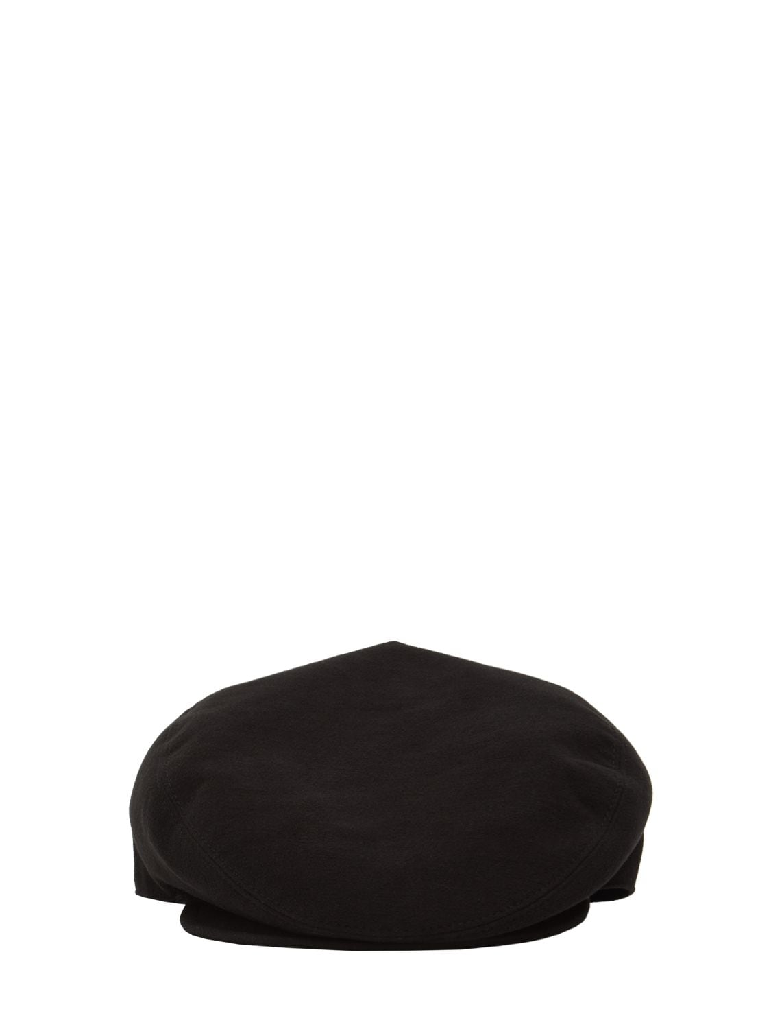 Dolce & Gabbana Wool Blend Flat Cap In Black