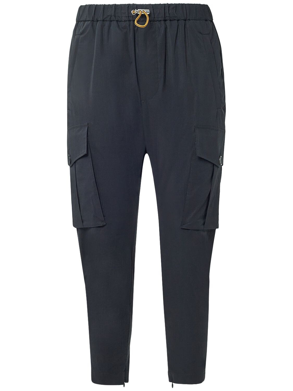 Dsquared2 Stretch Cotton Jogger Pants In Black
