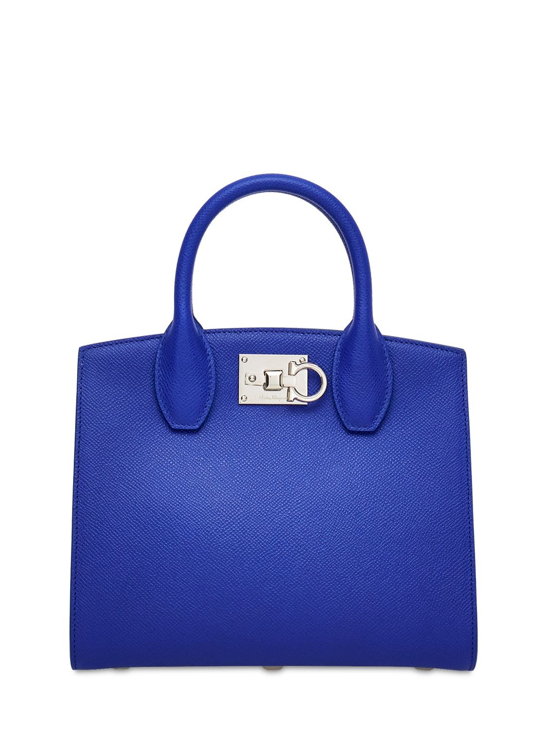 Mini St. Box Leather Top Handle Bag – WOMEN > BAGS > TOP HANDLE BAGS
