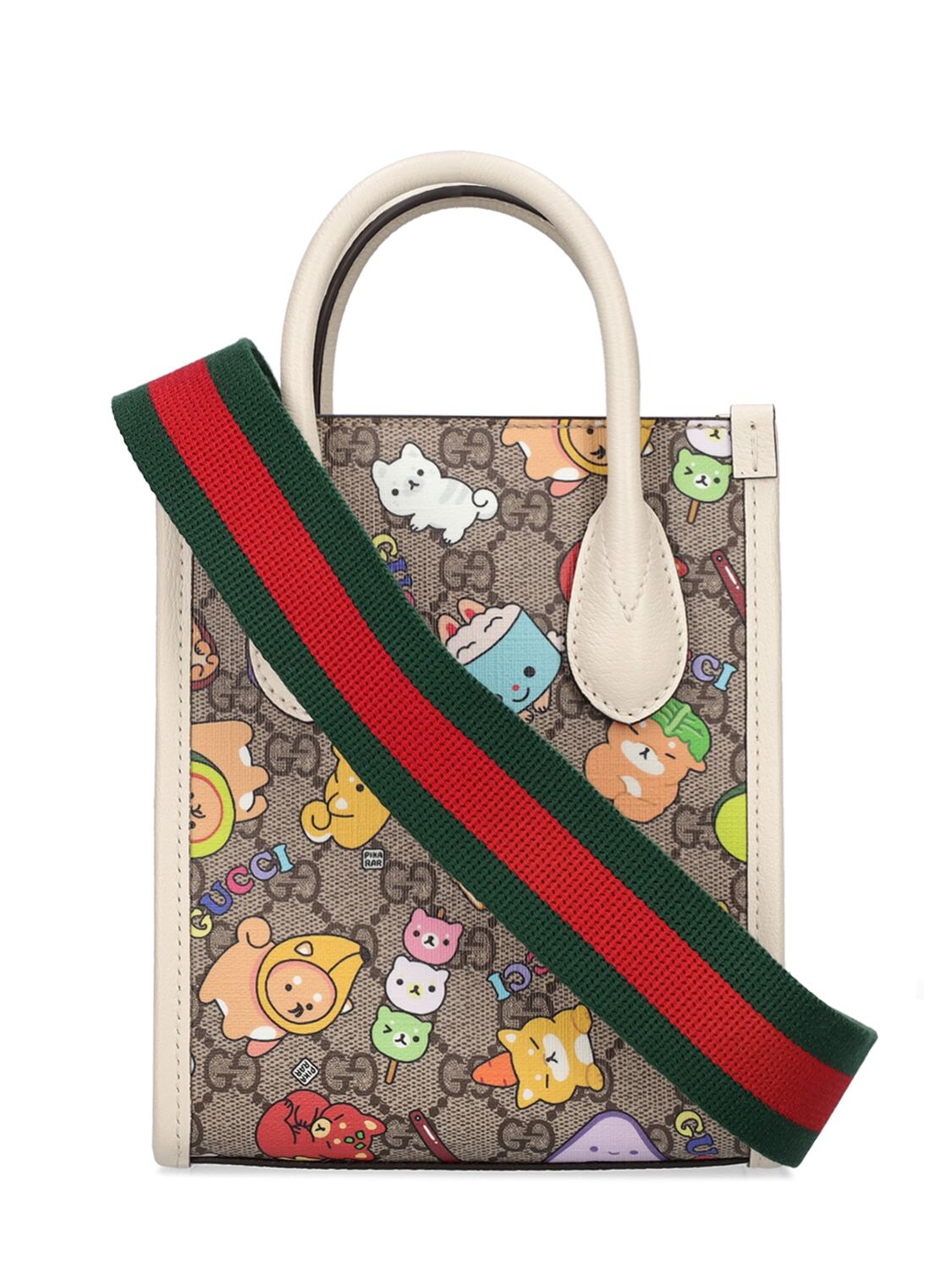 Gucci X Pikarar Kawaii Gg-supreme Cross-body Bag - Multi