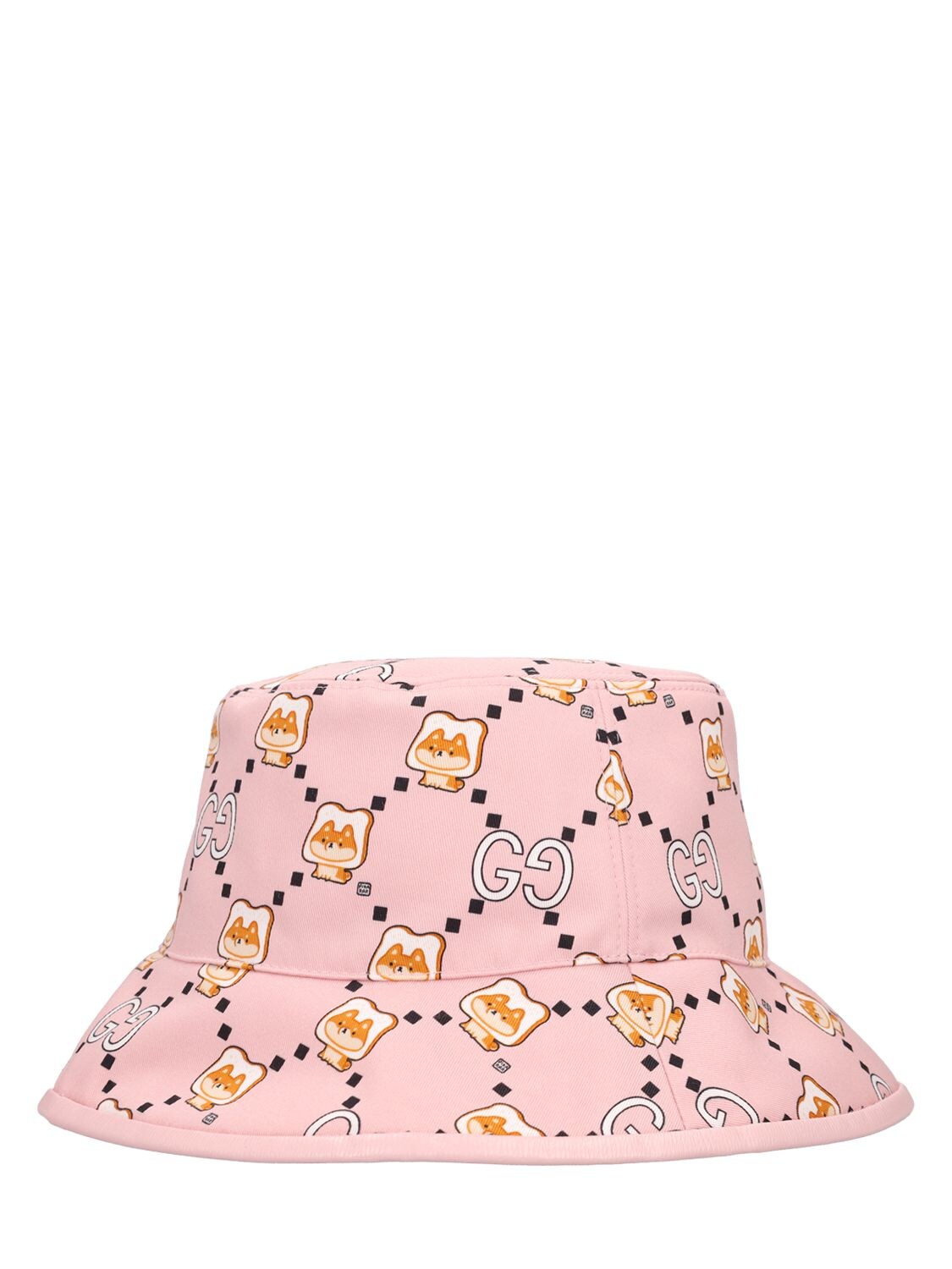 Gucci Kawaii Printed Bucket Hat in Pink - Gucci