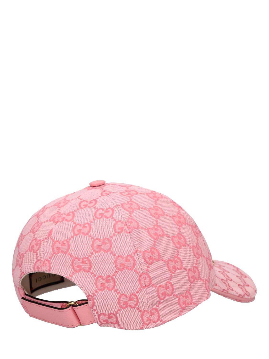 Shop Gucci New Gg Canvas Baseball Cap In Soft Candy