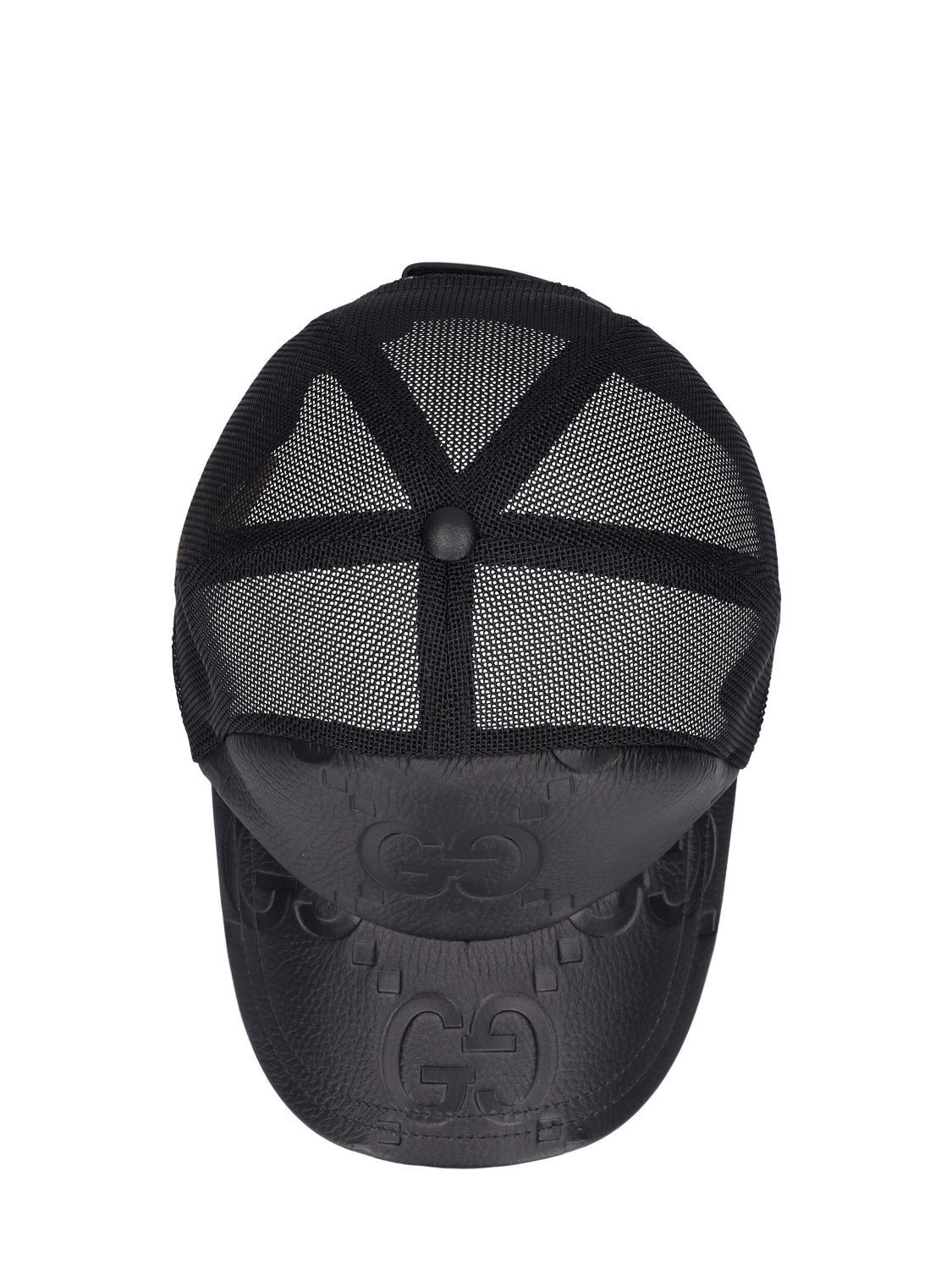 Gucci Jumbo GG Baseball Hat, Size M, Black