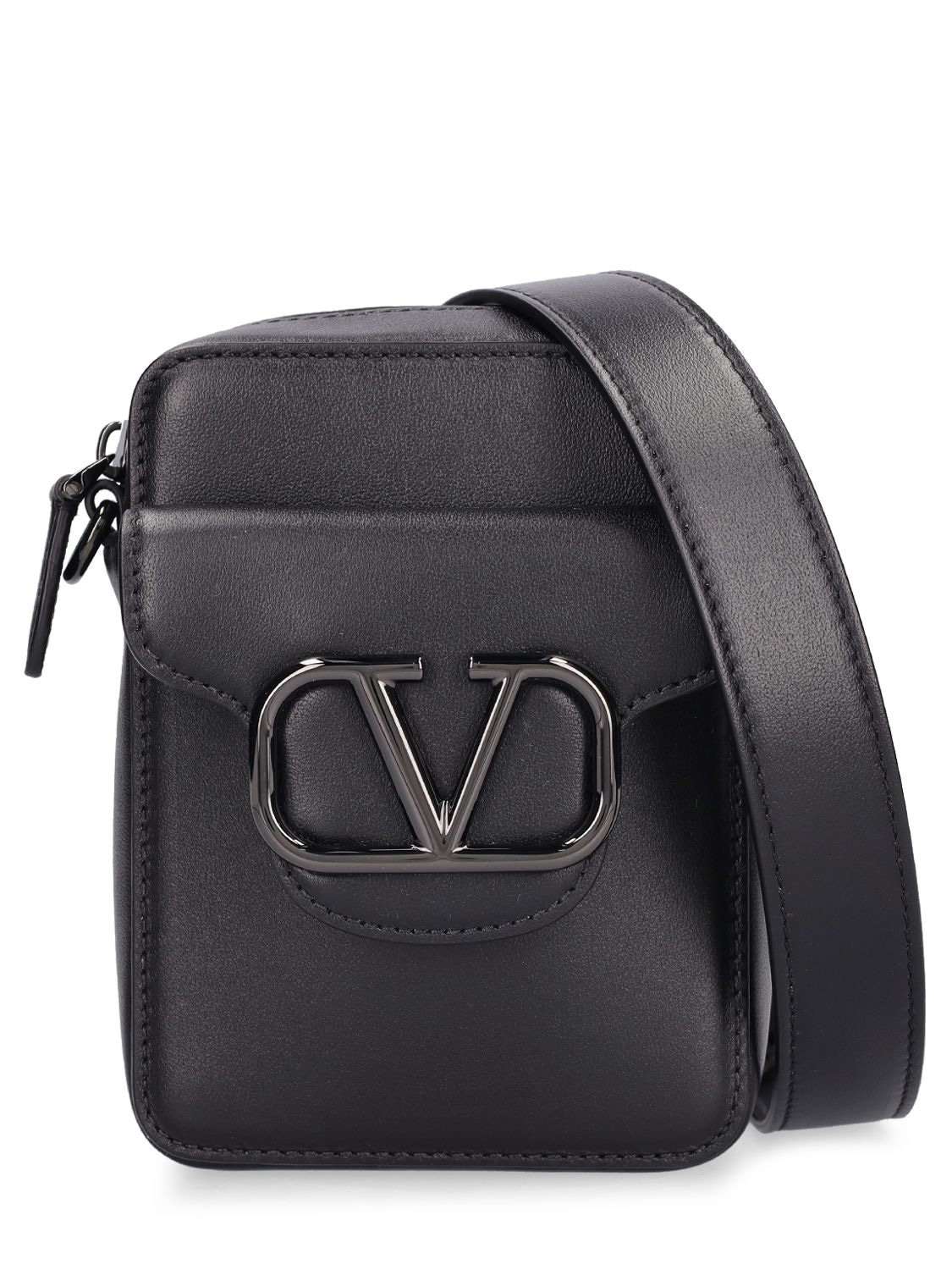 Image of Locò Leather Crossbody Bag