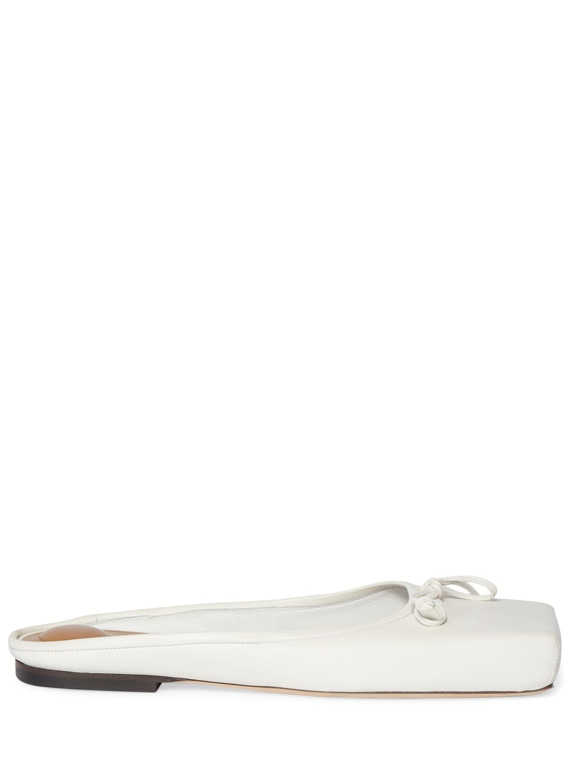 JACQUEMUS 5mm Flat Leather Mules