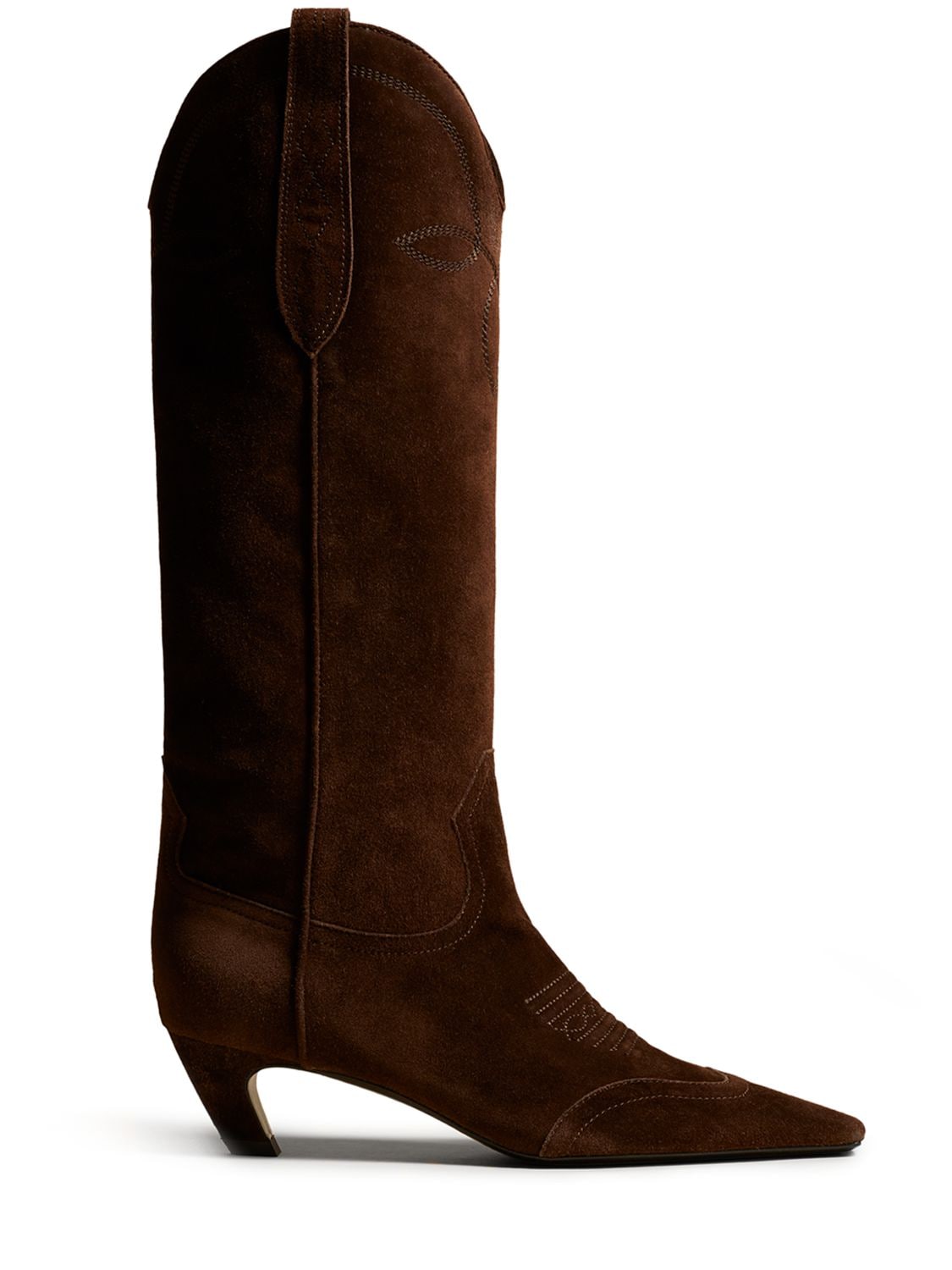 DALLAS - BROWN High Cowboy Boots