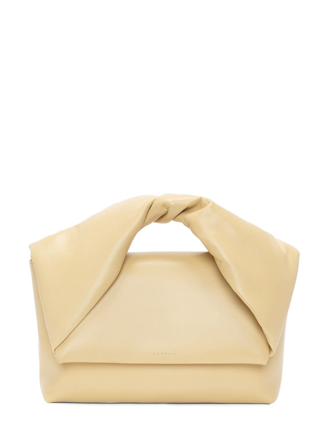 Midi Twister Leather Top Handle Bag – WOMEN > BAGS > TOP HANDLE BAGS